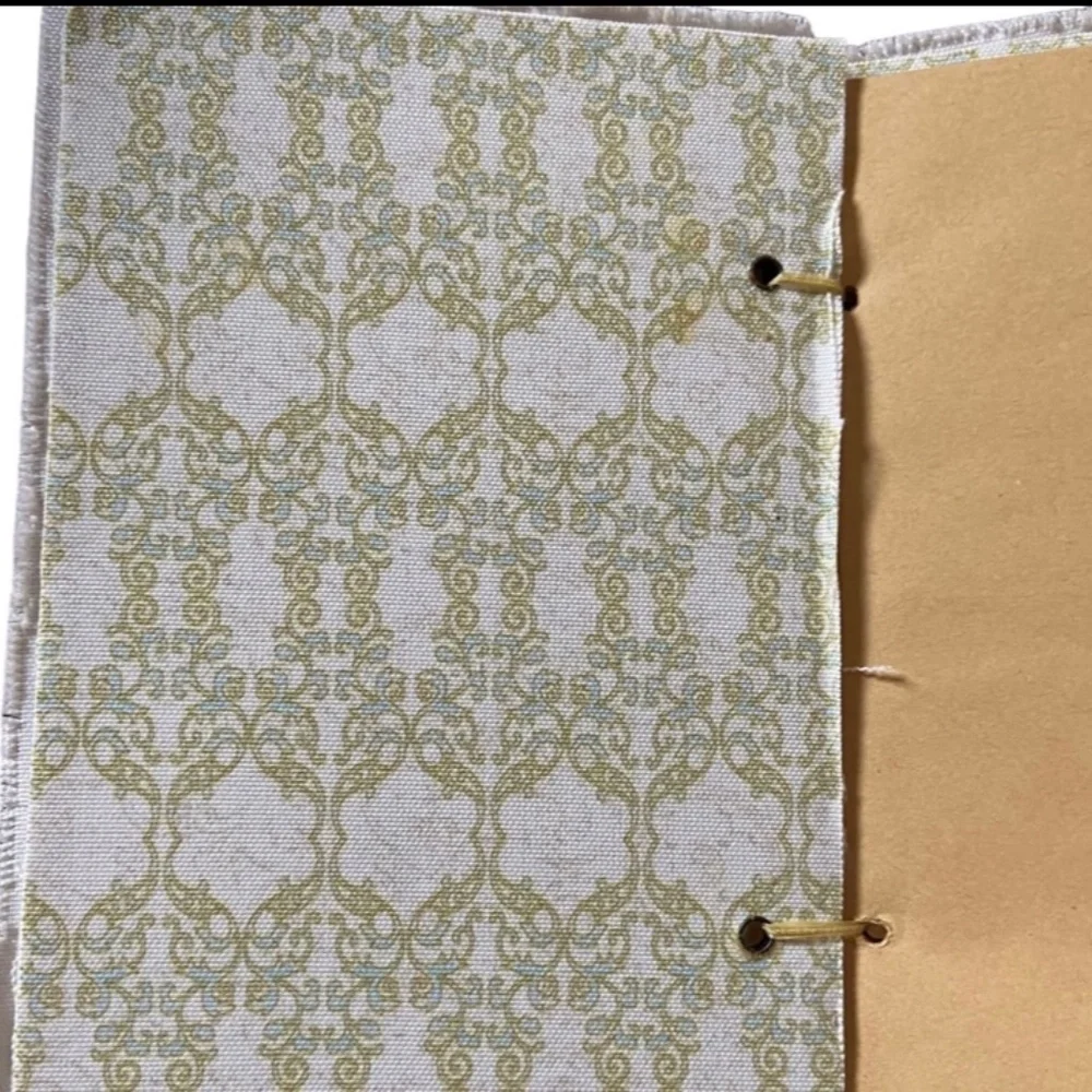 Floral Cottagecore Blank Journal Distressed Hardcover Notebook Diary